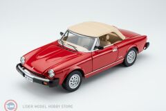 1:18 TOURING Fiat 124 Pininfarina Spider 1982 - rosso vivo