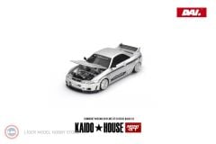 1:64 Mini GT Kaido Nissan Skyline GT-R (R33) DAI33 V1, Kaido House