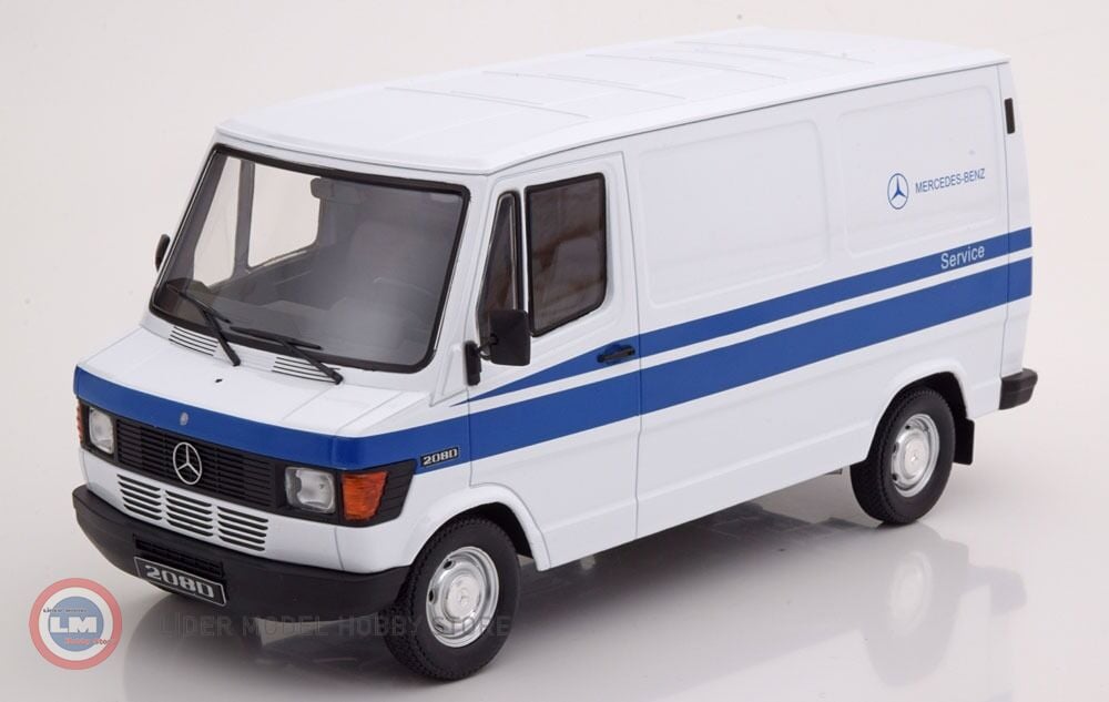 1:18 KK Scale 1988 Mercedes Benz 208D Transpoter Mercedes Service