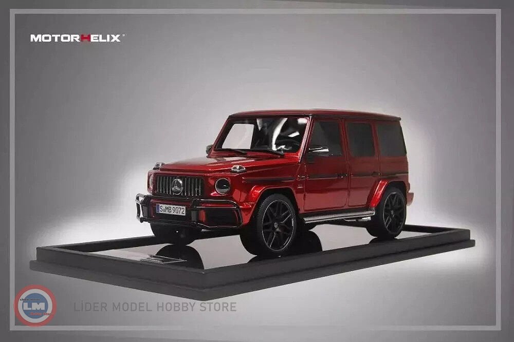 1:18 Motorhelix 2019 Mercedes Benz G63 AMG W463 V8 Biturbo
