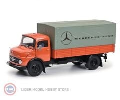 1:18 Schuco Mercedes Benz L911 Pritsche Plane