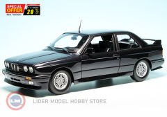 Minichamps - 1:18 Minichamps 1989 BMW M3 (E30) STREET EVO - Dark