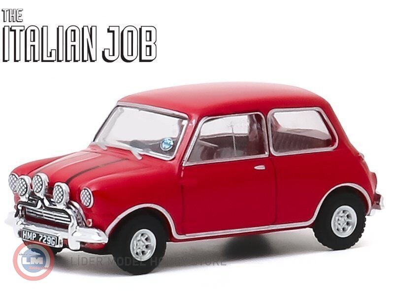 1:64 Greenlight 1967 Austin Mini Cooper S 1275 MkI - The Italian Job (1969)