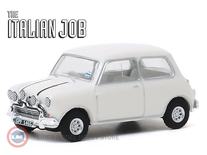 1:64 Greenlight 1967 Austin Mini Cooper S 1275 MkI - The Italian Job (1969)