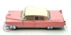 1:24 Greenlight 1955 Cadillac Fleetwood Series 60 - Pink with White Roof
