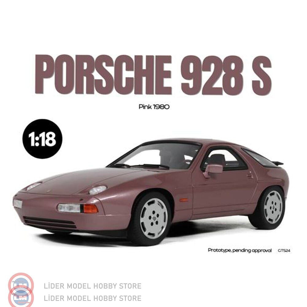 1:18 GT Spirit 1980 Porsche 928 S Pink