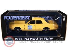 1:24 Greenlight 1975 Plymouth Fury - Crescent Cab Co Poltergeist (1982)