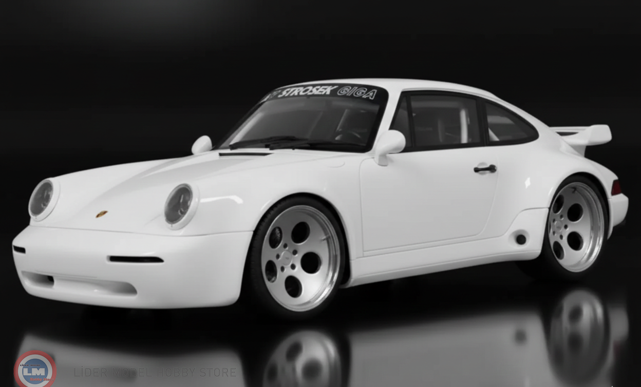 1:18 GT Spirit 2024 Porsche 911 Strosek GIGA White