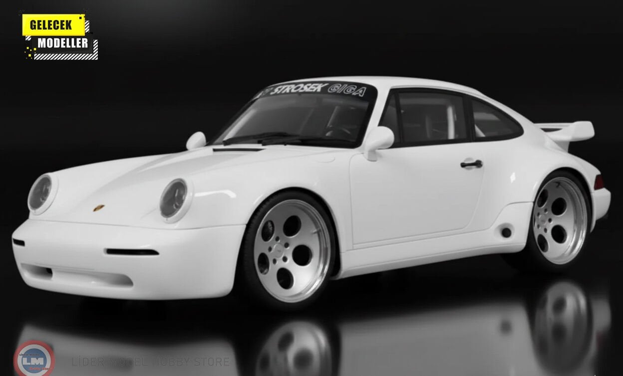 1:18 GT Spirit 2024 Porsche 911 Strosek GIGA White
