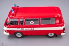 1:18 MCG 1965 Barkas B1000 Bus Feuerwehr