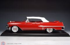 1:18 GLM/Stamp Models 1957 Cadillac Series 62 Convertible Closed roof Dakotah Red
