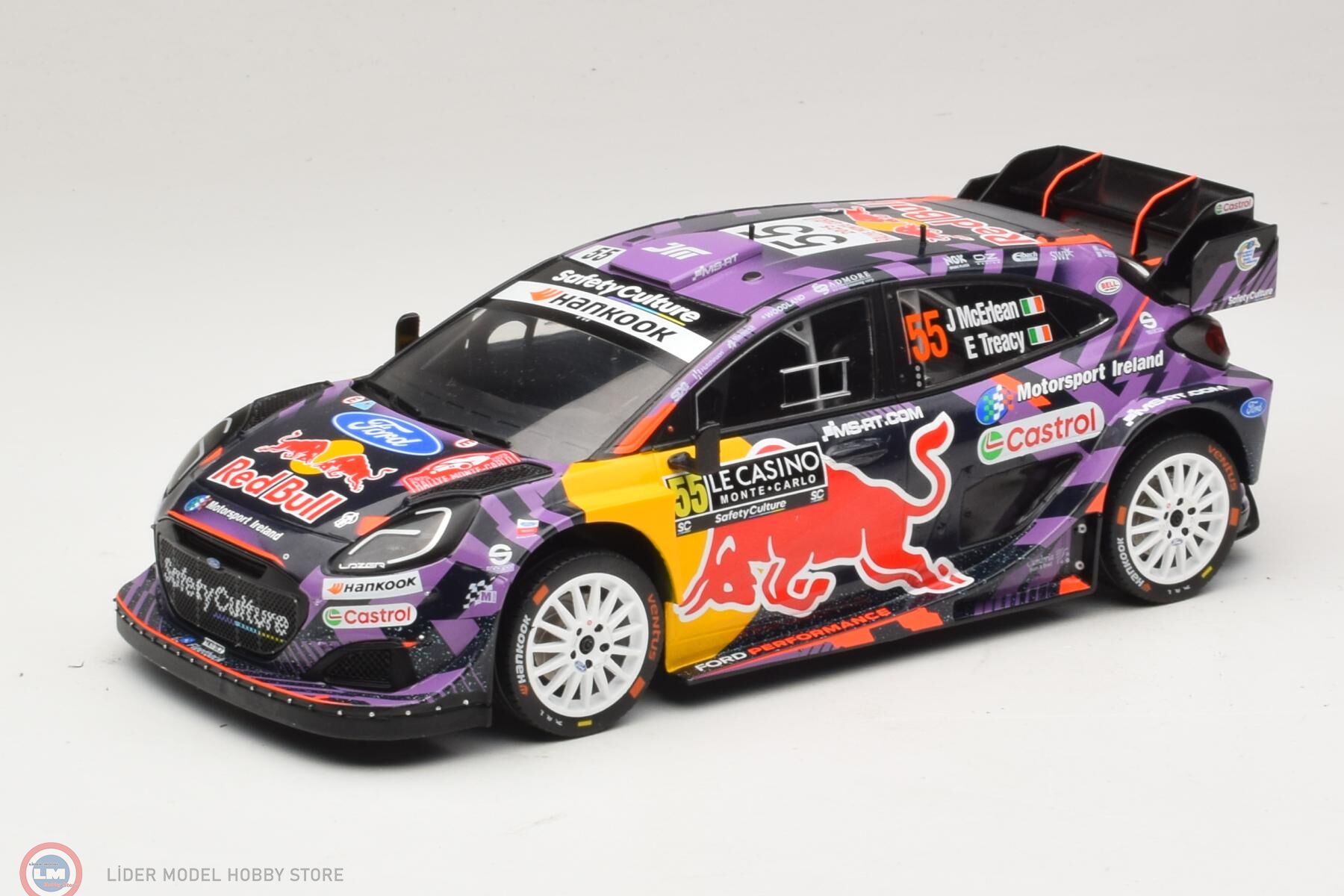 1:18 IXO Ford Puma Rally1, WRC, Rally Monte Carlo, 2025, #55