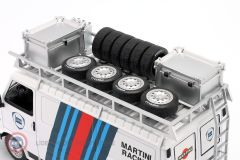 1:18 1986 Fiat 242 Van Rallye Team Assistance Martini Racing