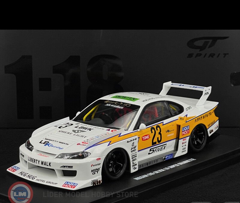 GT Spirit - 1:18 GT Spirit 2021 Nissan Silvia S15 #23 Silva LB