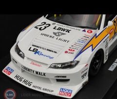 1:18 GT Spirit 2021 Nissan Silvia S15  #23 Silva LB Super Silhouette