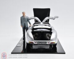 1:18 CMC 1955 Mercedes Benz 300 SLR Coupe Uhlenhaut & Figür