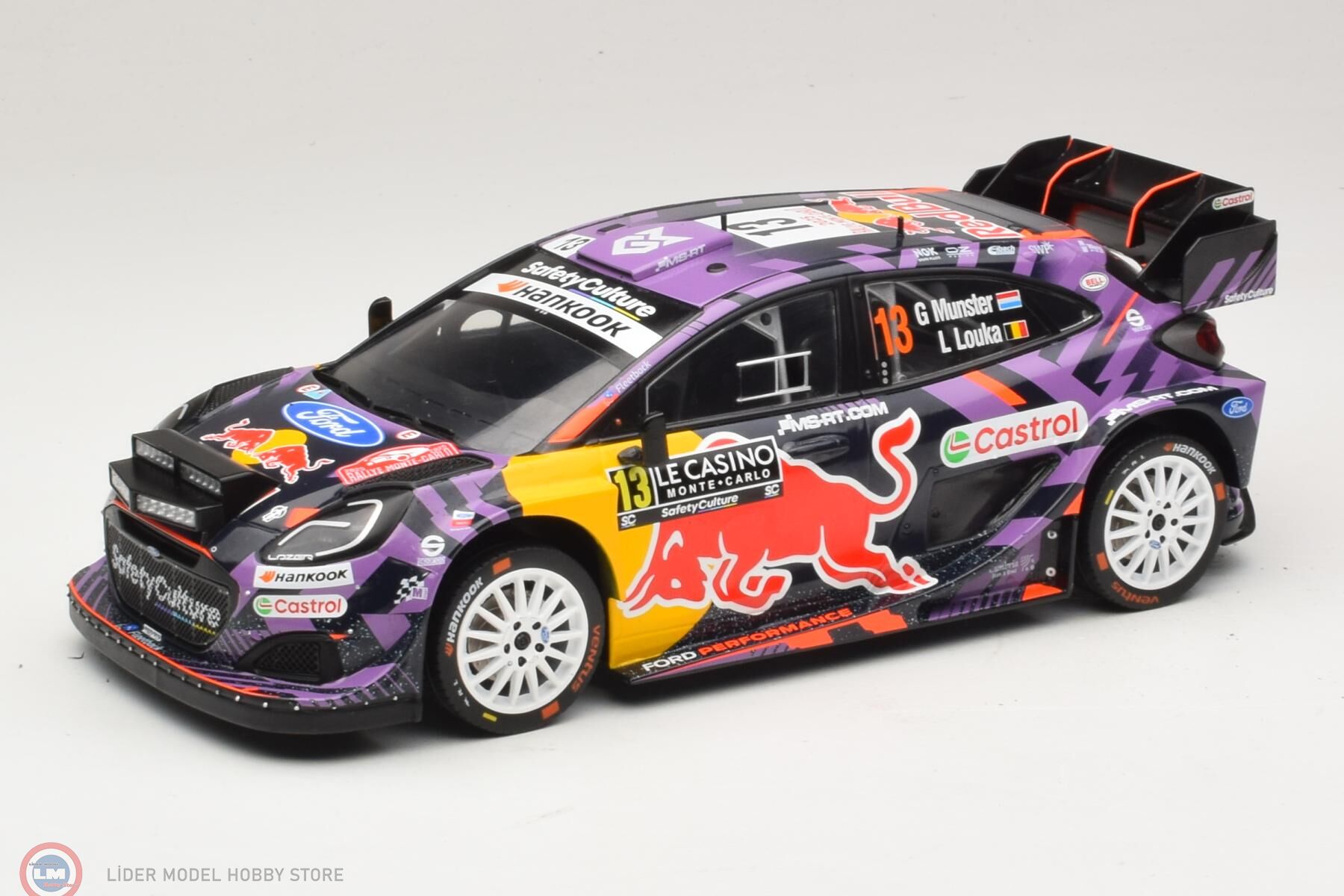 1:18 IXO Ford Puma Rally1, WRC, Rally Monte Carlo 2025, #13
