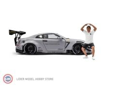 1:18 Solido 2024 Nissan GTR R35 Liberty Walk Edition With Wataru Kato Figurine