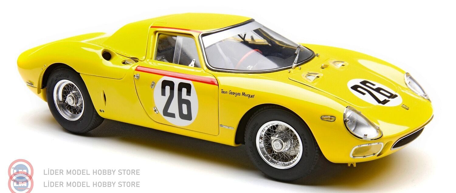 1:18 CMC 1965 Ferrari 250 LM #26 hassis 6313,Dumay/Gosselin, RHD