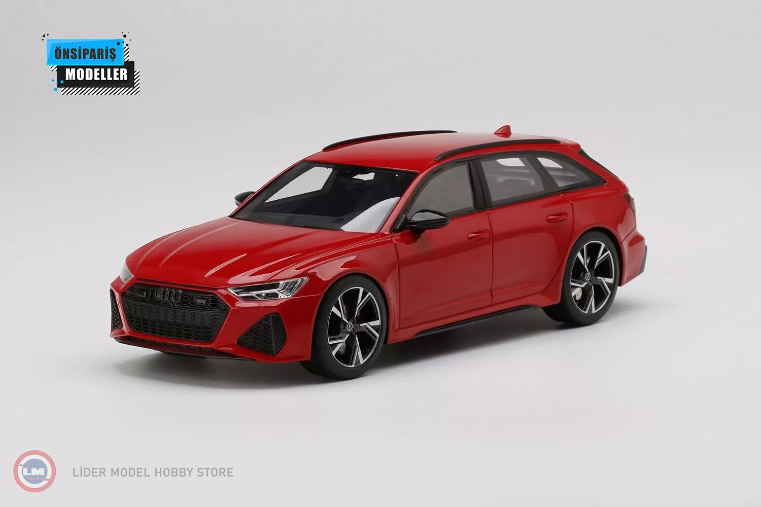 1:18 2020 Audi RS6 Kırmızı
