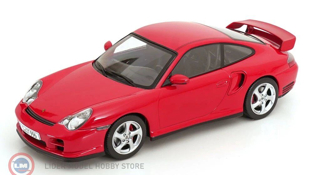 1:18 KK Scale 2001 Porsche 911 (996) GT2  - red
