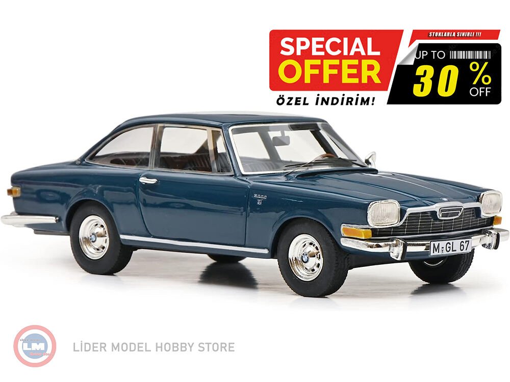 1:43 BMW Glas 3000 V8 Blue