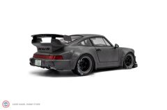 1:18 Solido 2024 Porsche 964 RWB Nardo Grey With Akira Nakai Figurine