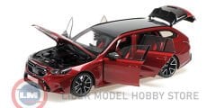 1:18 Minichamps 2024 BMW M5 Touring G99 Dark Red Metallic