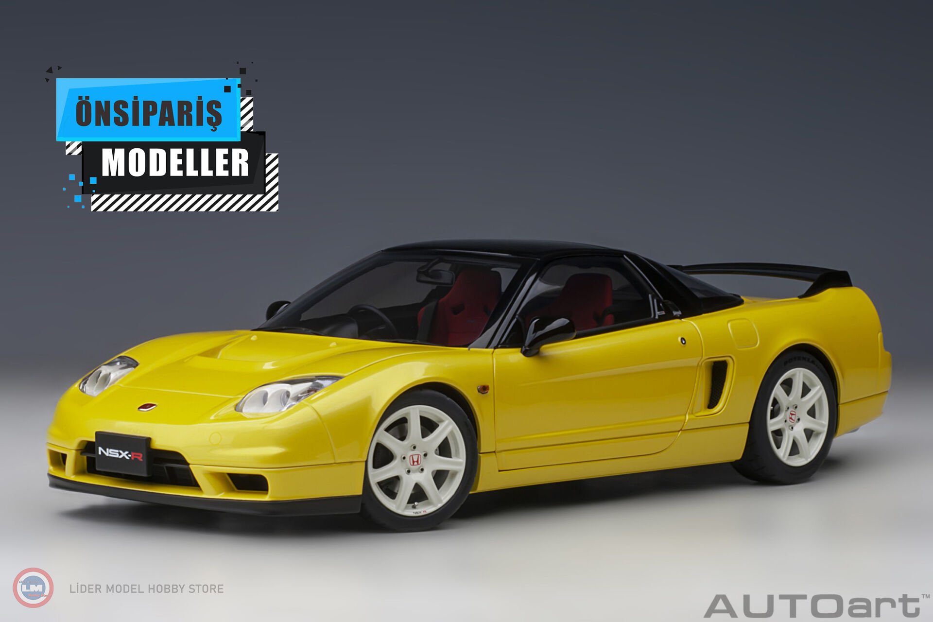 1:18 2002 Honda NSX-R (NA2) 73214 (Indy Yellow Pearl)