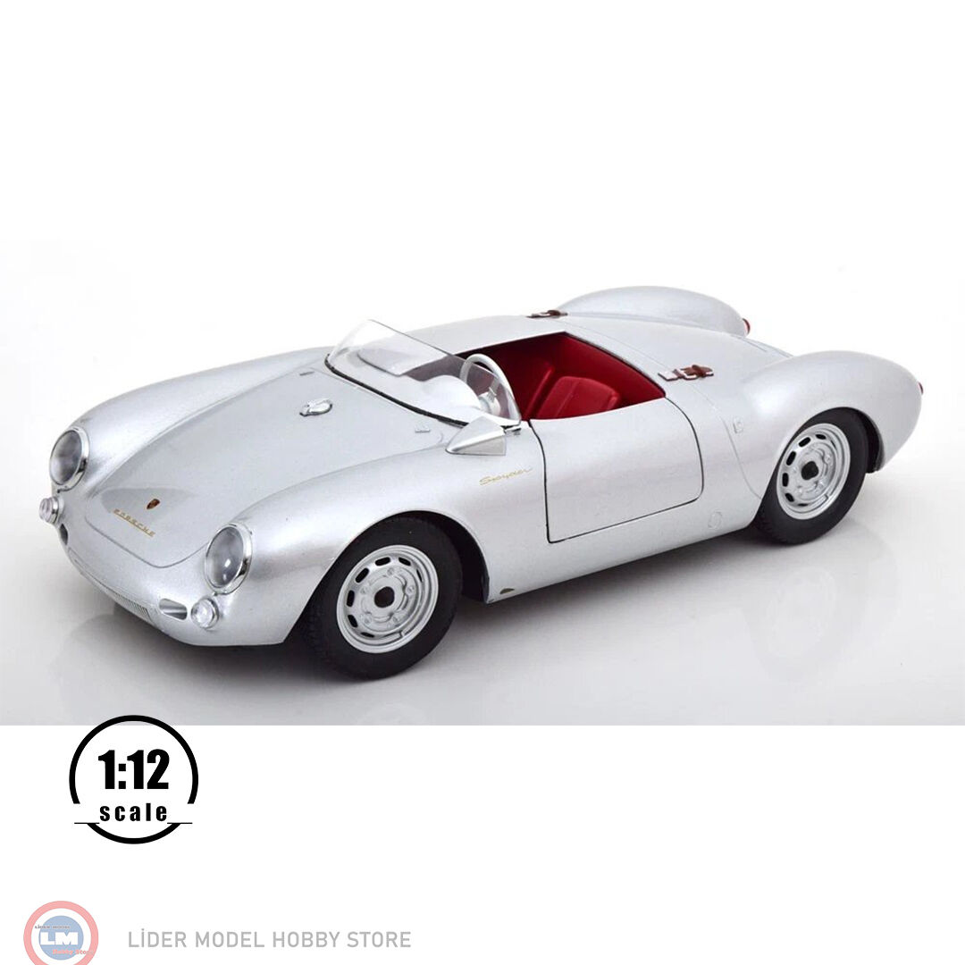 1:12 KK Scale 1956 Porsche 550A Spyder - silver