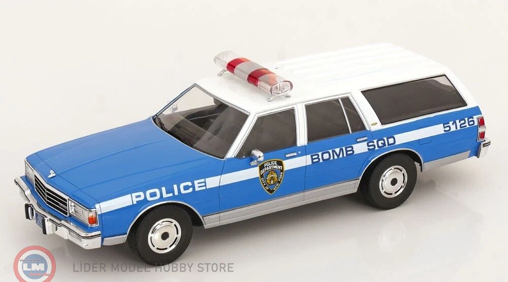 1:18 MCG 1985 Chevrolet Caprice Estate Wagon - NYPD - New York Police Department