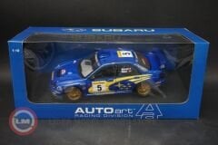1:18 2001 Subaru Impreza WRC No5 Rally Monte Carlo - Burns & Reid
