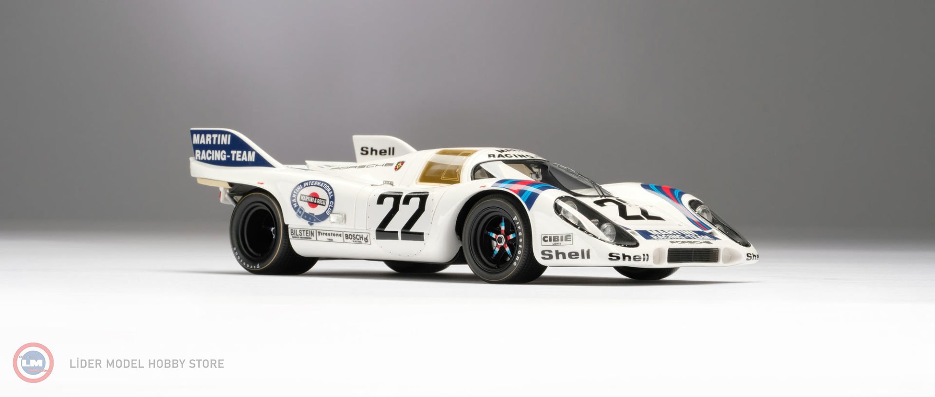 1:18 1971 Porsche 917K -  Le Mans Winner - Martini Livery