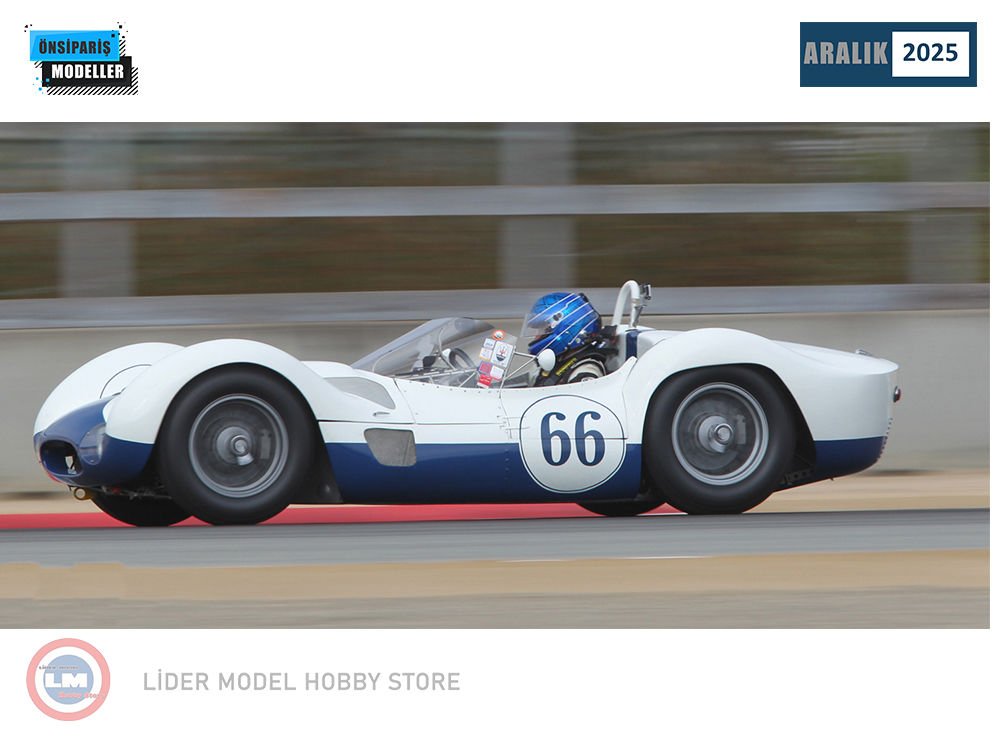 1:18 1960 Maserati Tipo 61 Birdcage No66 Winner SCCA