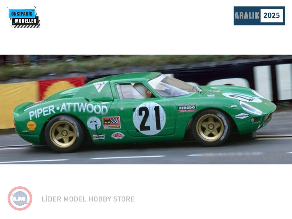 1:18  1968 Ferrari 250 LM No21 7th Le Mans Piper Attwood Longnose