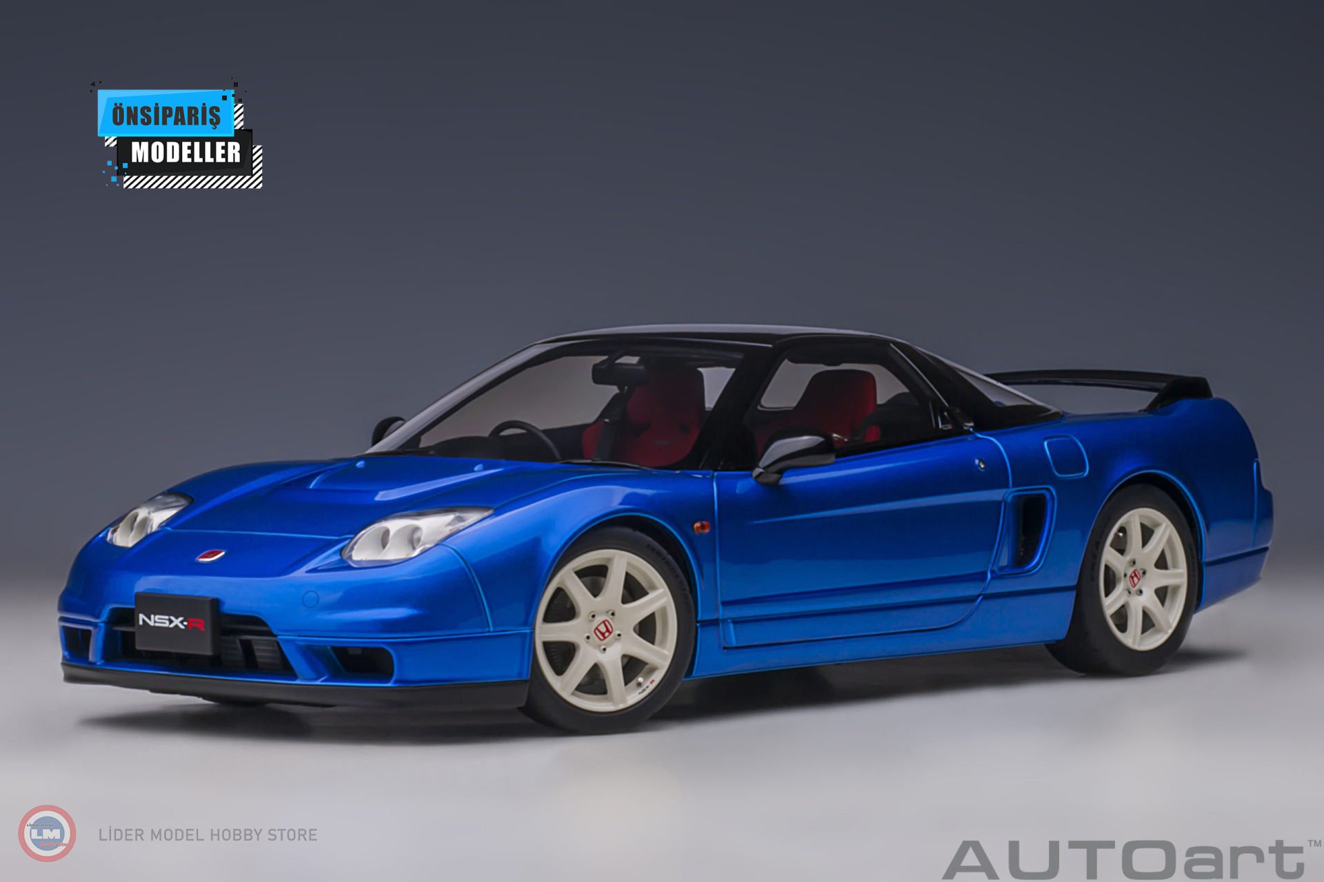 Autoart - 1:18 2002 Honda NSX-R (NA2) 73218 (Long Beach Blue Pearl