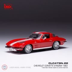IXO - 1:43 IXO 1963 Chevrolet Corvette C2 Stingray - 1.640,79 TL