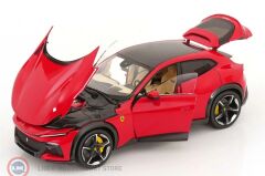 1:18 Polistil 2022 Ferrari PUROSANGUE - ROSSO CORSA + SHOWCASE