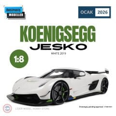 1:8 2019 Koenigsegg Jesko White