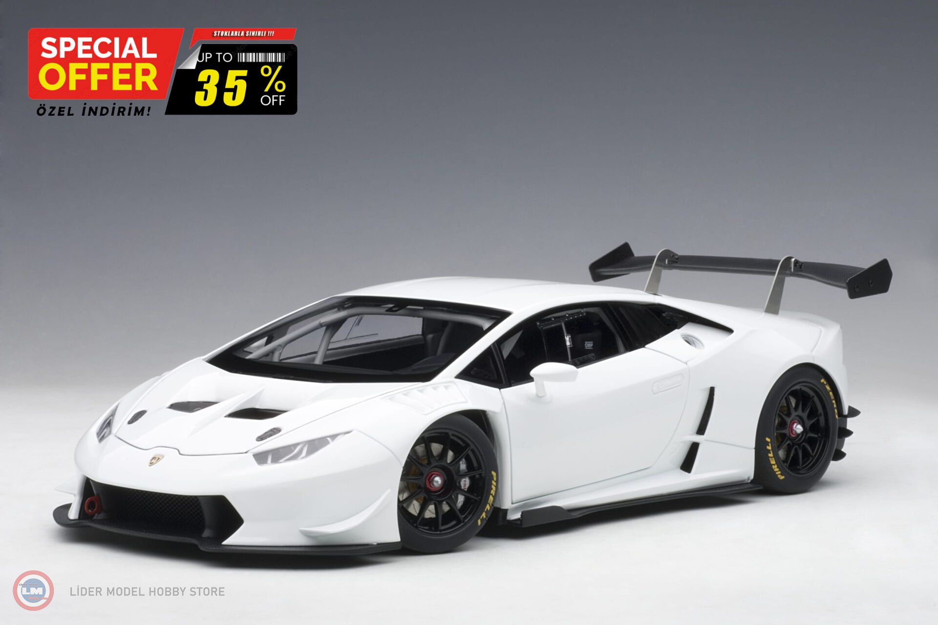 1:18 2015 Lamborghini Huracan Super Trofeo
