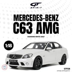 1:18 GT Spirit 2007 Mercedes Benz C63 AMG Diamond White