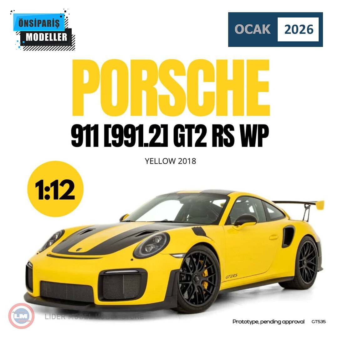 1:12 2018 Porsche 911 991.2 GT2 RS WP Yellow