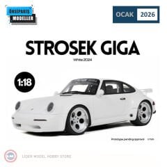 1:18 2024 Porsche Strosek GIGA White