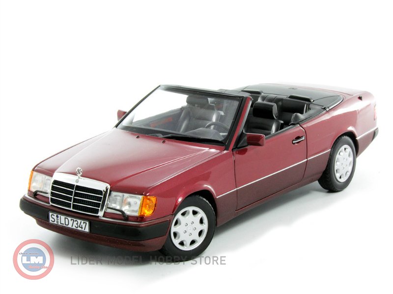 1:18 1992 Mercedes Benz E Class 300 CE 24V Cabriolet A124