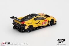 1:64 Mini GT Chevrolet Corvette Z06 GT3 R #4 Corvette Racing by Pratt Miller Motorsports 2025 IMSA Daytona 24 Hrs