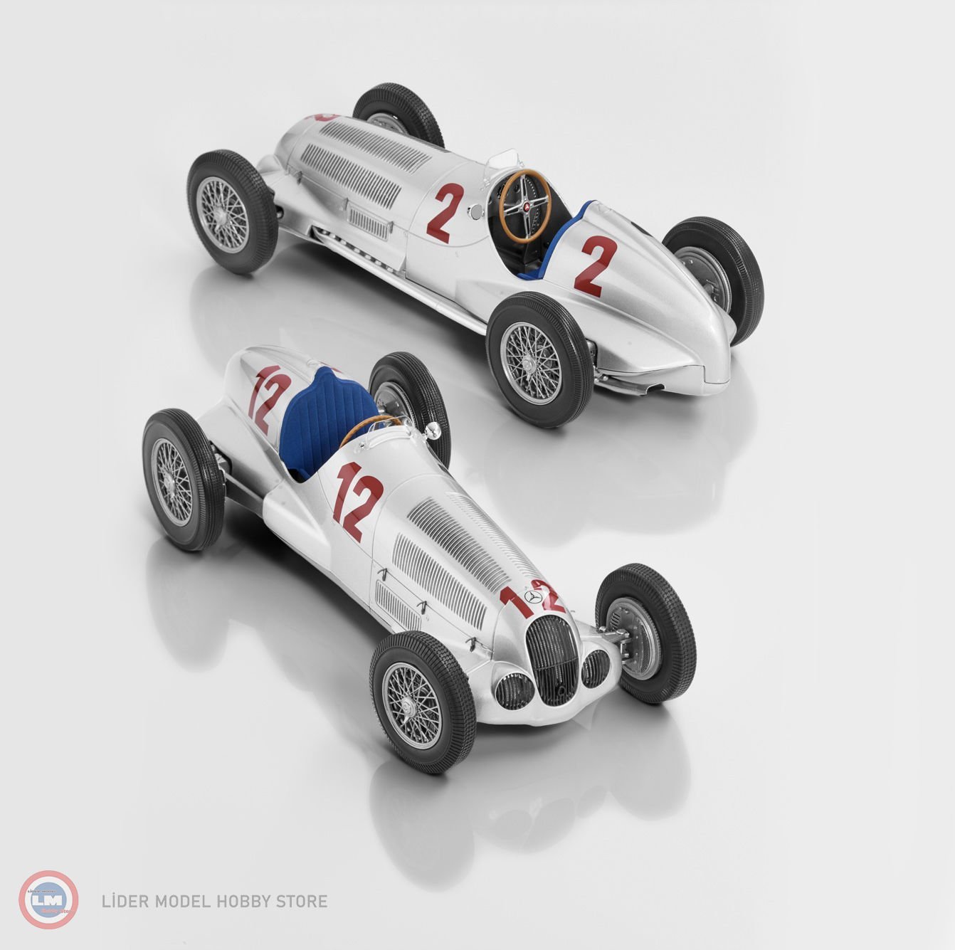 1:18 Norev 1937 Mercedes Benz W125 No12 R. Caracciola Winner of the German Grand Pix