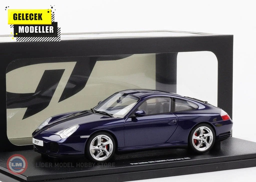1:18 GT Spirit 2022 Porsche 911 996 Carrera 4S Dark Blue