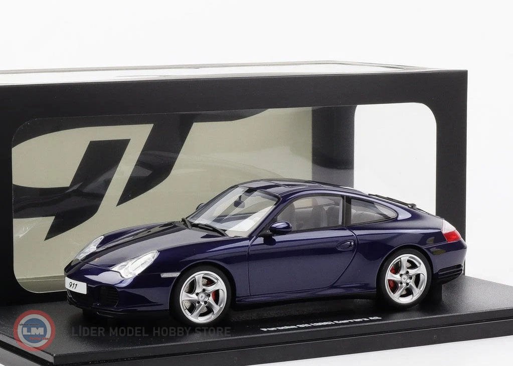 1:18 GT Spirit 2022 Porsche 911 996 Carrera 4S Dark Blue