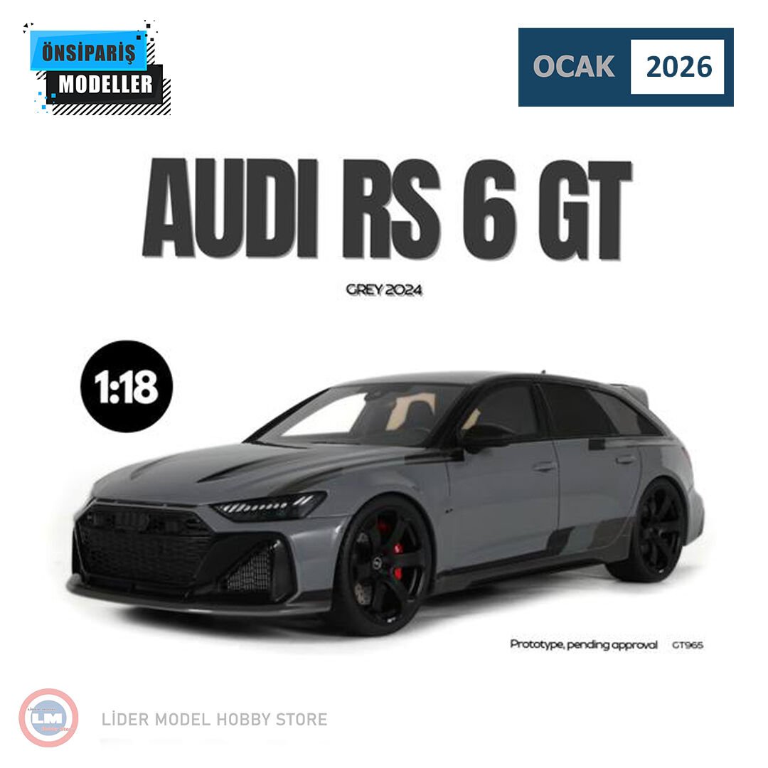 GT Spirit - 1:18 2024 Audi RS6 GT Grey - 7.604,65 TL - 7.224,42 TL