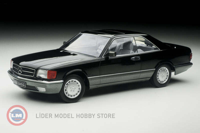 1:18 KK Scale 1985 Mercedes Benz 560 SEC C126